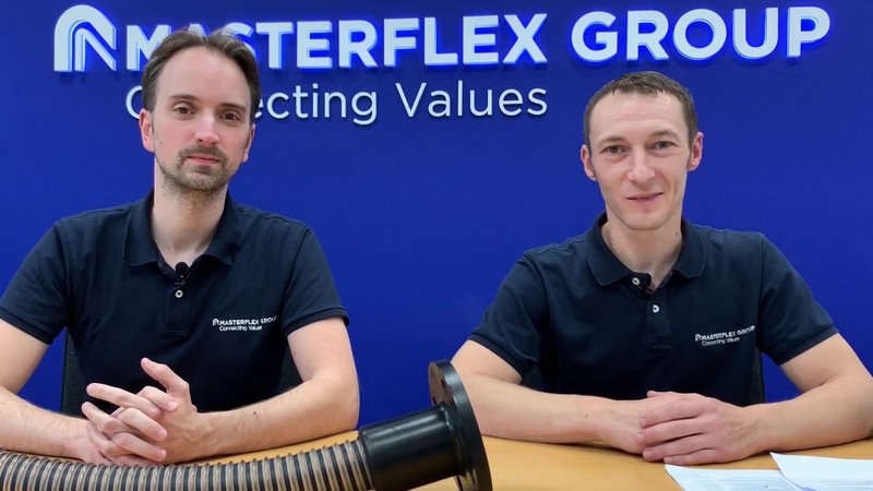 Masterflex Group Ingenieure bitten zum Gespräche und zur Beratung